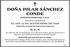 Pilar Sánchez Conde